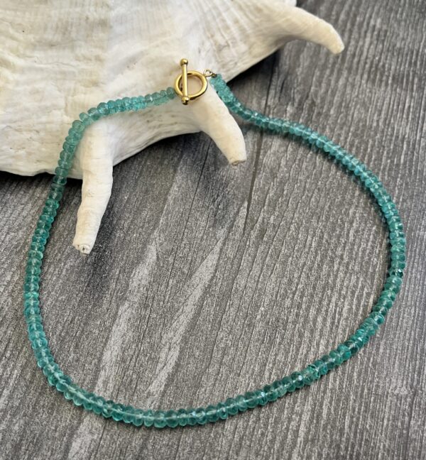 Apatite, necklace, Amy Weber