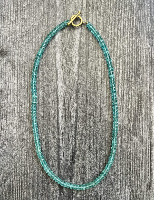 Apatite, necklace, Amy Weber